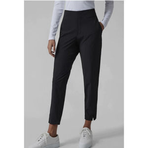 Athleta Women's Black Brooklyn Ankle Lightweight Travel Pant Trouser Size 10